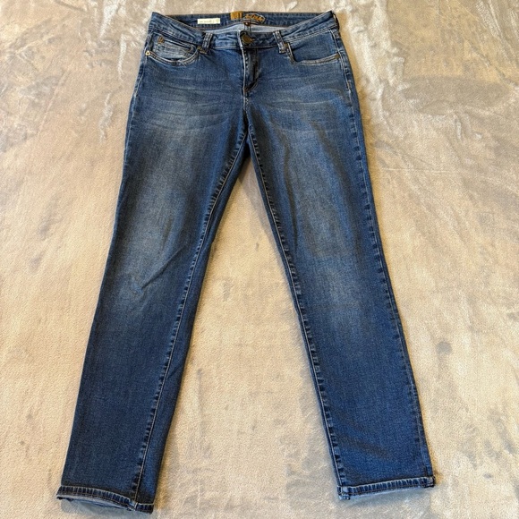 Kut From the Cloth Katy Boyfriend Classic Blue Denim Jeans Wmn’s Sz 6 - Picture 1 of 11